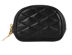 Saint Laurent Lolita Pouch, Leather, Black, GUE6699340721, DB, 3*